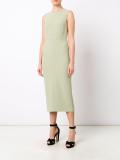 sleeveless mid dress