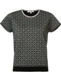 intarsia knitted top 