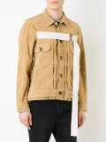 front strap buttoned jacket