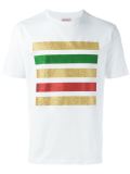 glitter stripe T-shirt