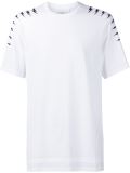 lightning bolt print T-shirt
