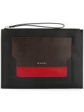 colour block clutch