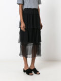 sheer layer skirt 