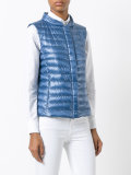 quilted gilet