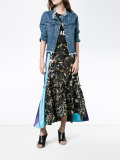 jacquard asymmetric skirt 