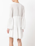 wrap front dress