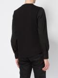 zipped longsleeved T-shirt