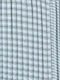 multi-pleats checked skirt