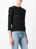 multi detail knitted top 