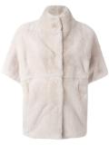 shortsleeved high neck jacket