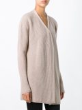 open front knitted cardigan