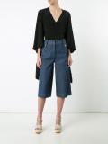 knot detail blouse