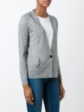 one button cardigan