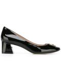logo plaque pump shoes 