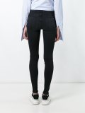 stonewashed skinny jeans