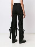braided strap trousers