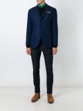 striped classic blazer