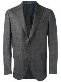 checked blazer 