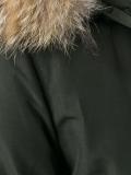padded hooded parka