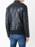lace-up sleeve jacket