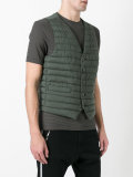 padded gilet 