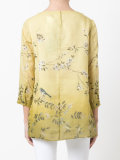 floral print tunic blouse