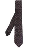 star embroidered tie