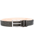 paisley print belt