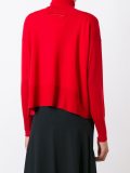 slit detail knitted jumper