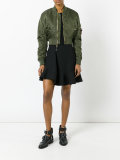 cropped bomber jacket