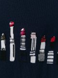 lipstick intarsia jumper