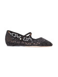 crochet 'Hermione Daisy' shoes