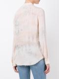 tie-dye print shirt