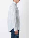 striped button down shirt