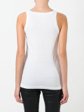 patch embroidered tank top