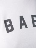 Babe print cropped T-shirt
