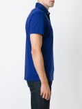 embroidered logo polo shirt