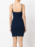 deep V-neck fitted dress