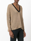 v-neck jumper 
