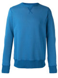 ribbed trim sweatshirt 