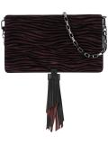 animal print shoulder bag