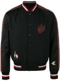 embroidered bomber jacket