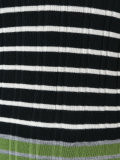 contrast stripe sweater