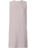 slit back boxy dress