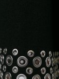 eyelet embellished skirt