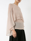 flared blouse