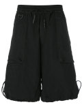 drawstring hem shorts