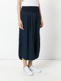 long high-waisted skirt