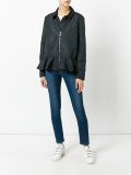 peplum hem jacket