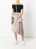 multi-print asymmetric skirt